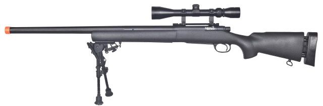 Lancer Tactical Bolt Action Rifle w/ Scope &amp; BiPod