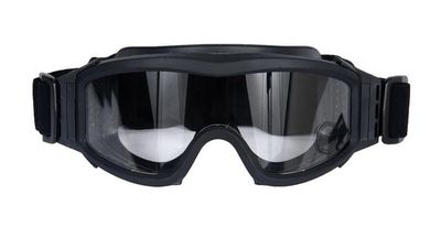 Lancer Tactical Airsoft Safety Goggles Basic, Black Frame, Clear Lens