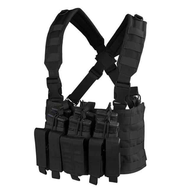 Condor MOLLE Recon Chest Rig, Black