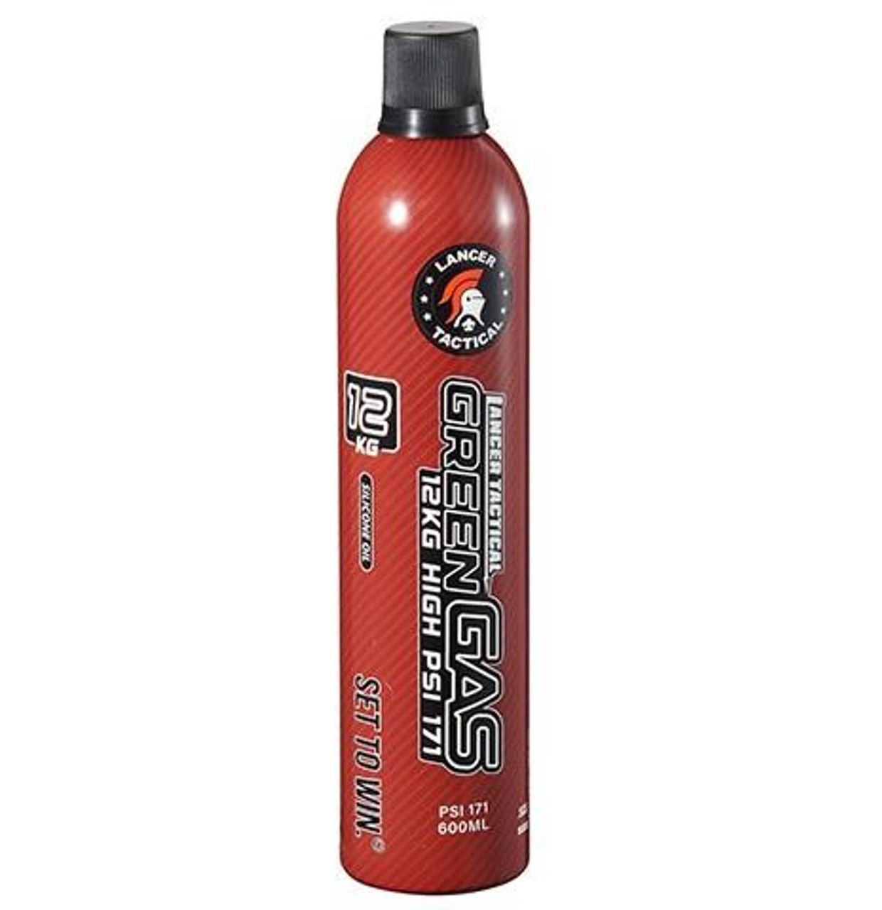 Lancer Tactical 600ml Green Gas Classic(With Oil) 12KG