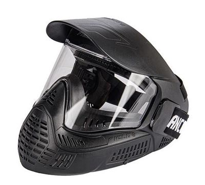 Lancer Tactical Full Face Airsoft Mask with Visor Black