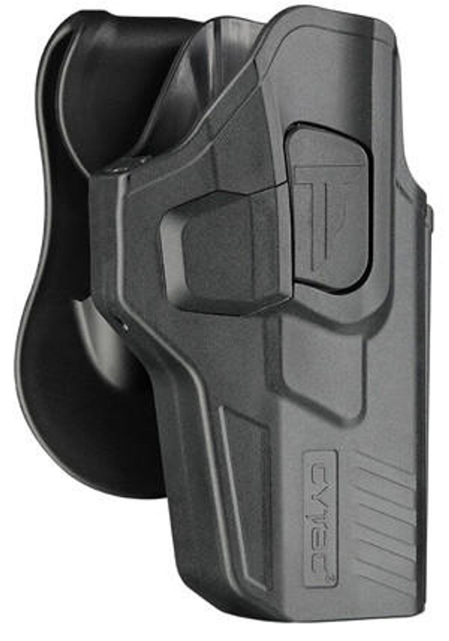 Cytac Hard Shell Holster for Glock Gas Blowback Airsoft Pistols, Black