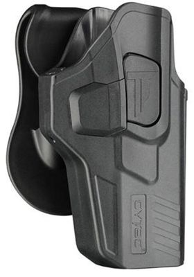 Cytac Hard Shell Holster for Glock Gas Blowback Airsoft Pistols, Black