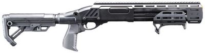 Golden Eagle Alpha Tactical Production A.T.P. Doomsday Gas Pump-Action Airsoft Shotgun, Black