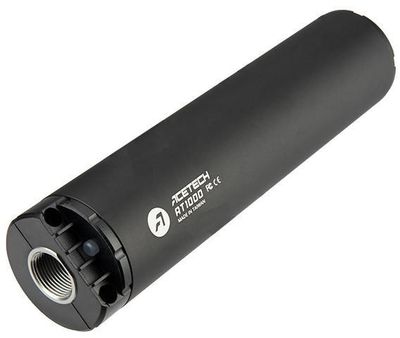 Acetech AT100 Tracer Unit Barrel Extension/Mock Suppressor, Black