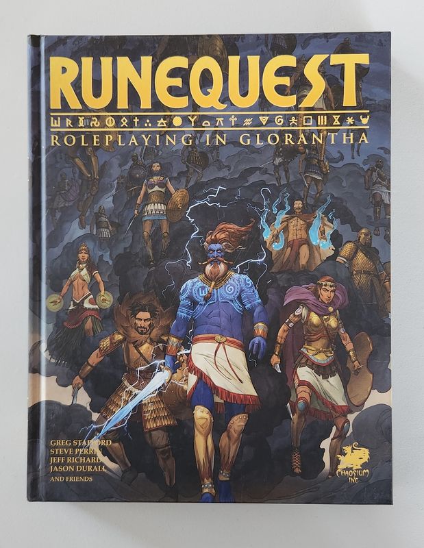 RuneQuest Roleplaying in Glorantha