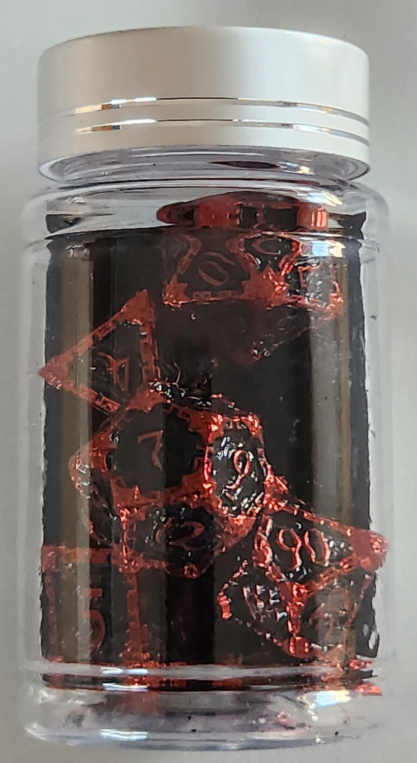 Bonds of Blood Metal Dice Set