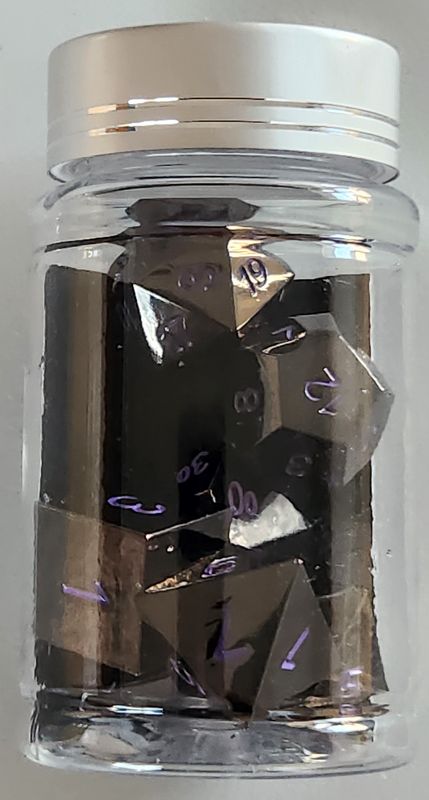 Shadow Arts Metal Dice Set