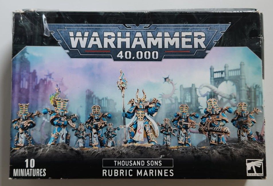 Warhammer 40K Thousand Sons: Rubric Marines
