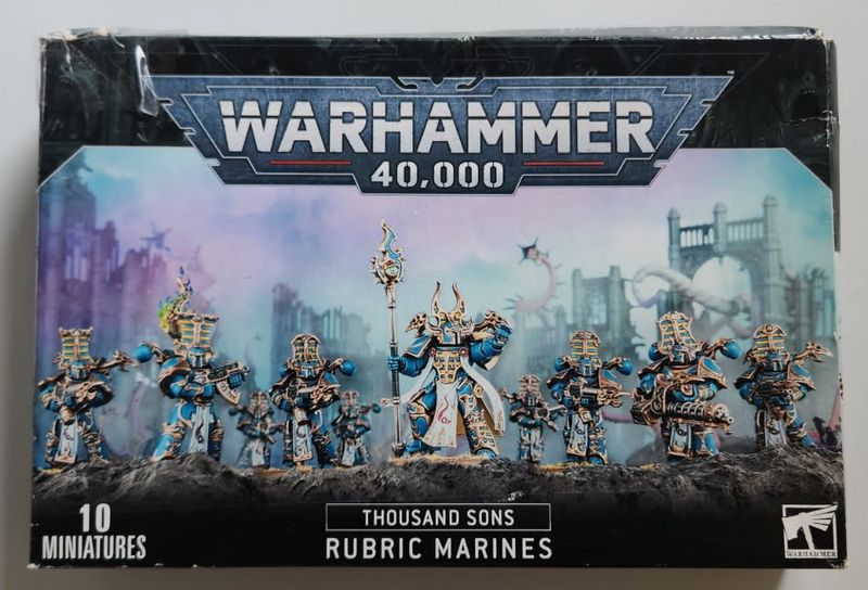 Warhammer 40K Thousand Sons: Rubric Marines