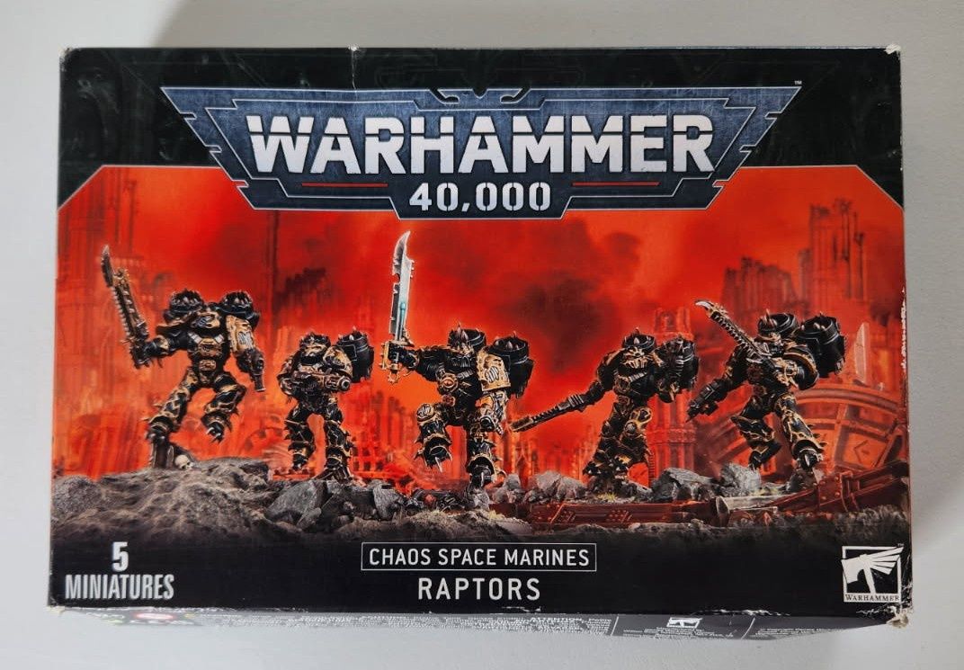 Warhammer 40K Chaos Space Marines Raptors