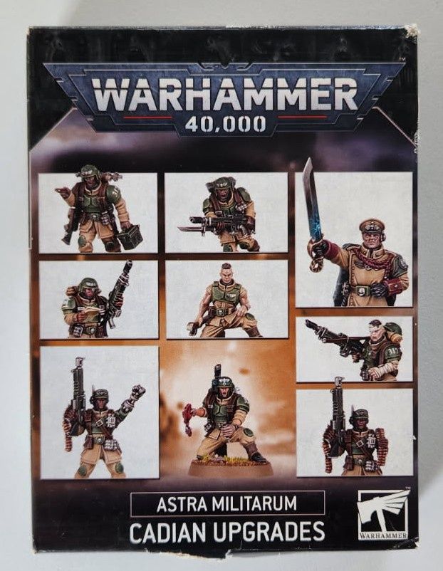 Warhammer 40K Astra Militarum Upgrades (Assembled)