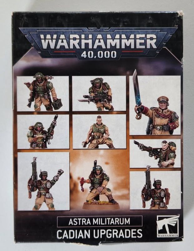 Warhammer 40K Astra Militarum Upgrades (Assembled)