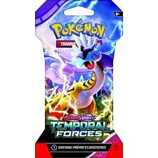 Pokemon Scarlet &amp; Violet: Temporal Forces Sleeved Booster