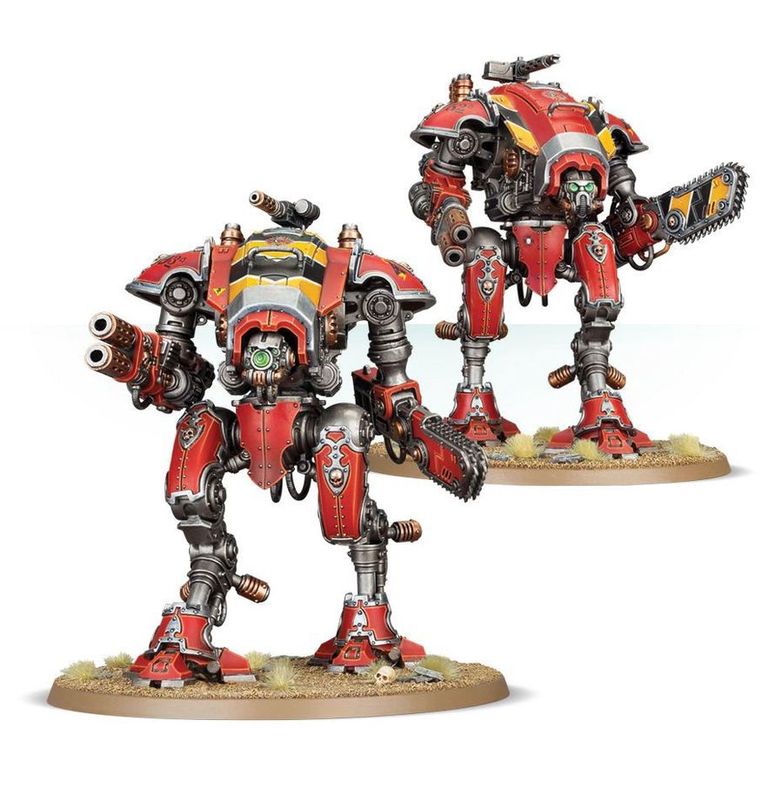 Warhammer 40K Imperial Knights Knight Armigers