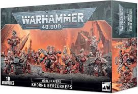 Warhammer 40K World Eaters Khorne Berzerkers