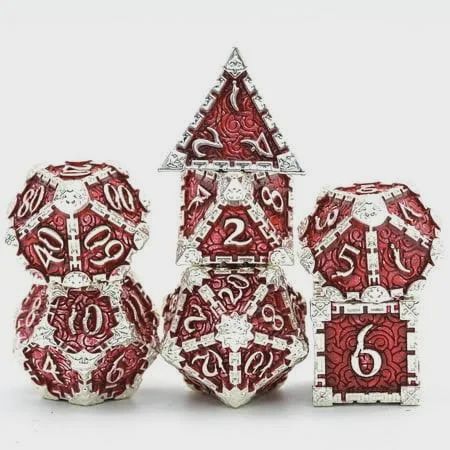Terror Construct Metal Dice Set