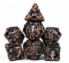 Dragon Seer Metal Dice Set