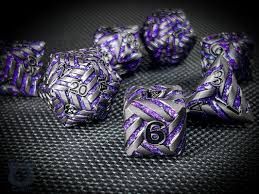 Neo Tokyo Metal Dice Set