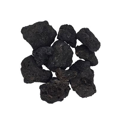 Crushed Rock - Black Lava 40mm (Cubic Yard)