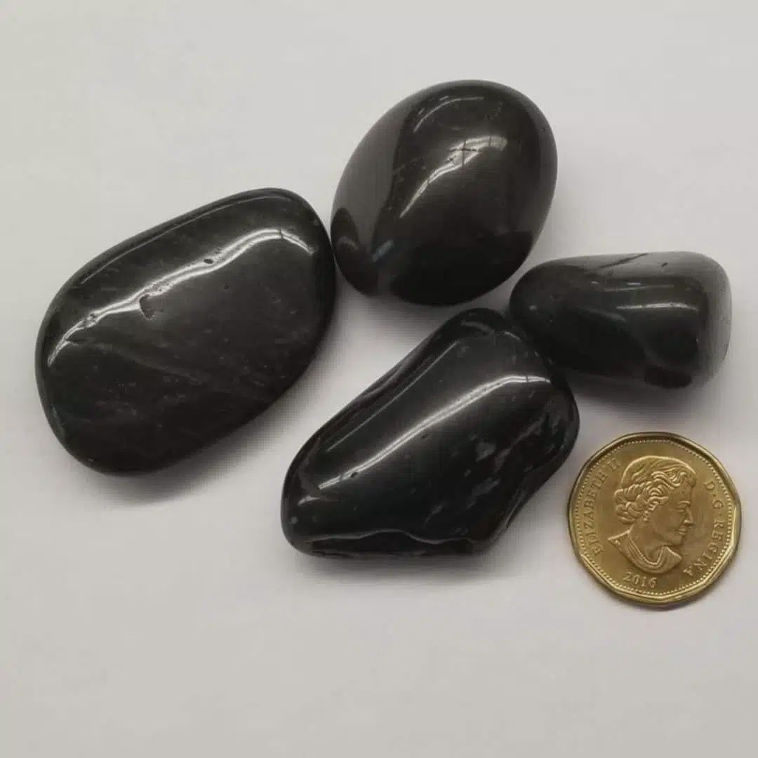Pebbles - Black - Polished (Bagged)