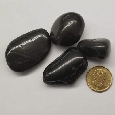 Pebbles - Black - Polished (Bagged)