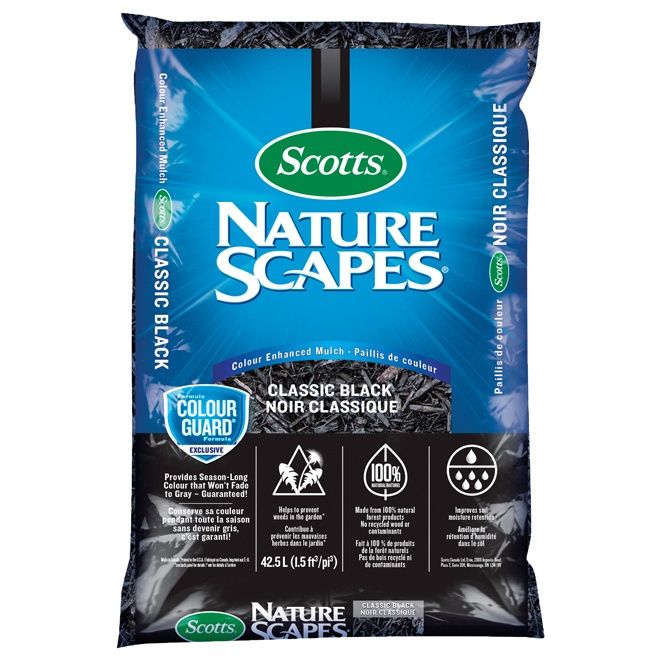 Mulch - Scotts Nature Scapes Classic Black 42.5L