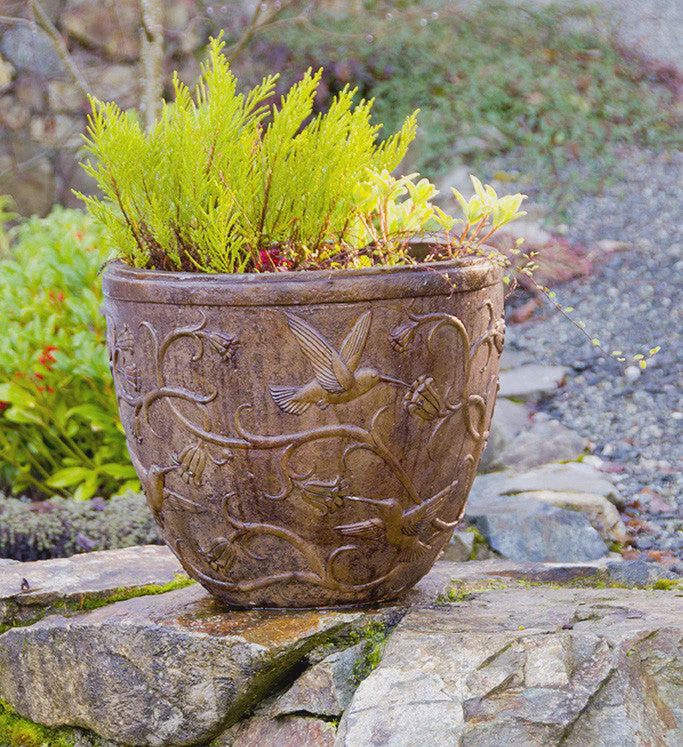 Hummingbird Pot