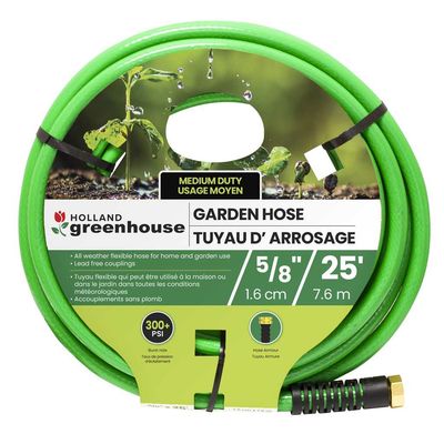 Rubber Garden Hose 25'