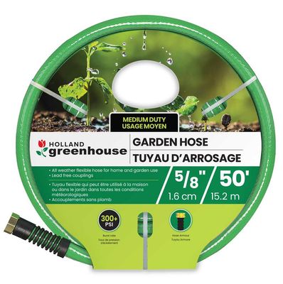 Rubber Garden Hose 50'