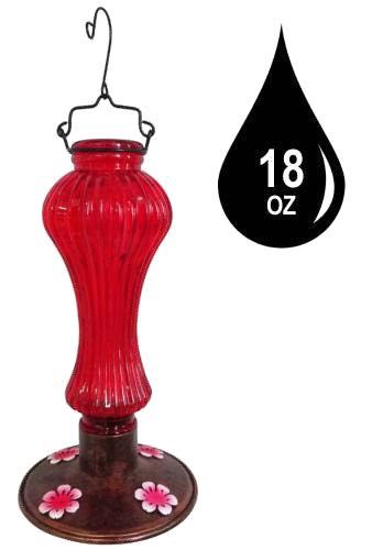 Teardrop Style Hummingbird Feeder