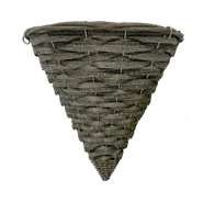 14" Pedro Conical Hanging Basket
