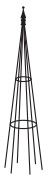 48" Cone Obelisk Black