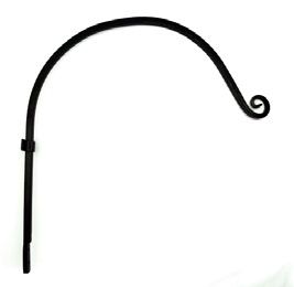 20" Arch Bracket - Black
