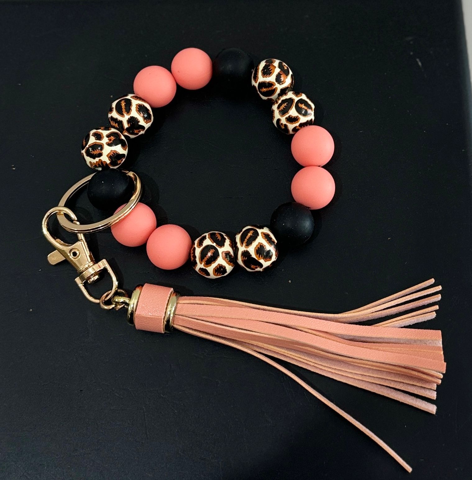 Beaded Bracelet Keyrings