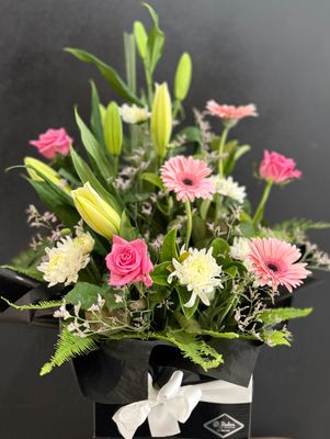 White Lace & Pink Grace