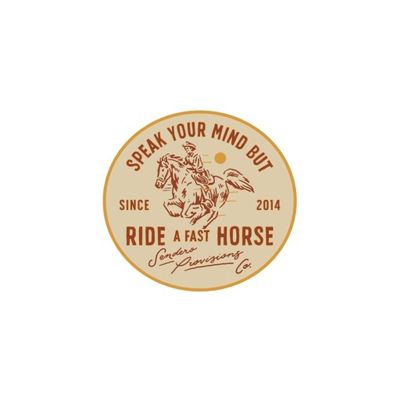 FAST HORSE STICKER