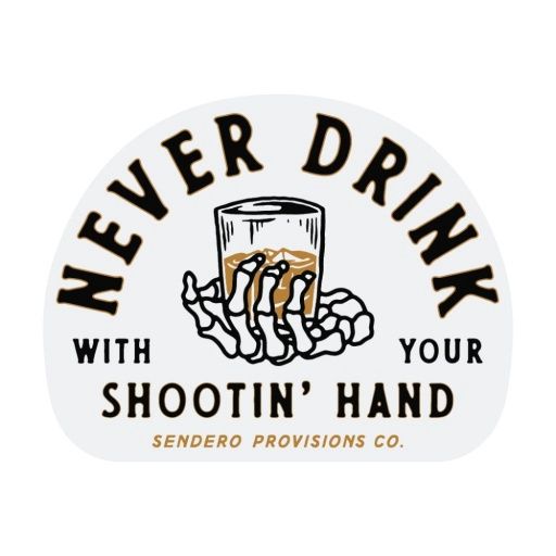 SHOOTIN&#39; HAND STICKER