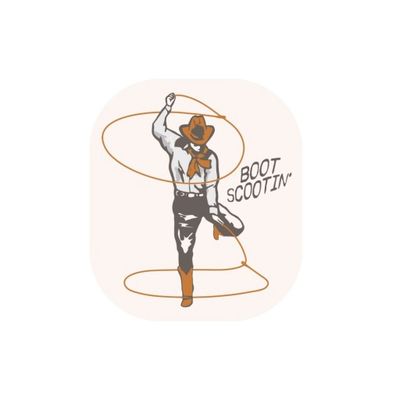 Boot Scootin Sticker - Sendero