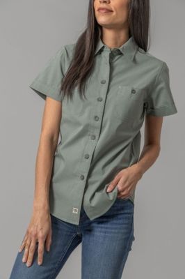 Linville Shirt - Pine - Women&#39;s - Kimes Ranch