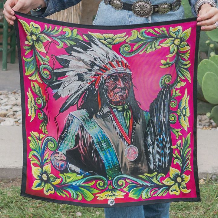 Fringe Scarves He Dog