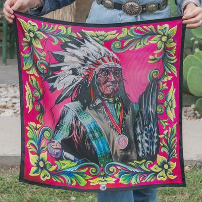 Fringe Scarves He Dog