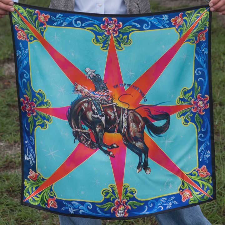 Fringe Scarves On Top of the World