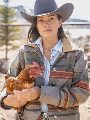 Schaefer Outfitter Women&#39;s Las Cruces Jacket with Leather Collar