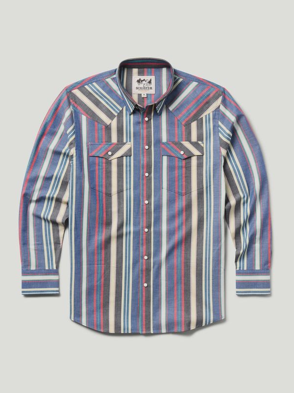 Men's Western Stretch Snap Shirt - Montrose