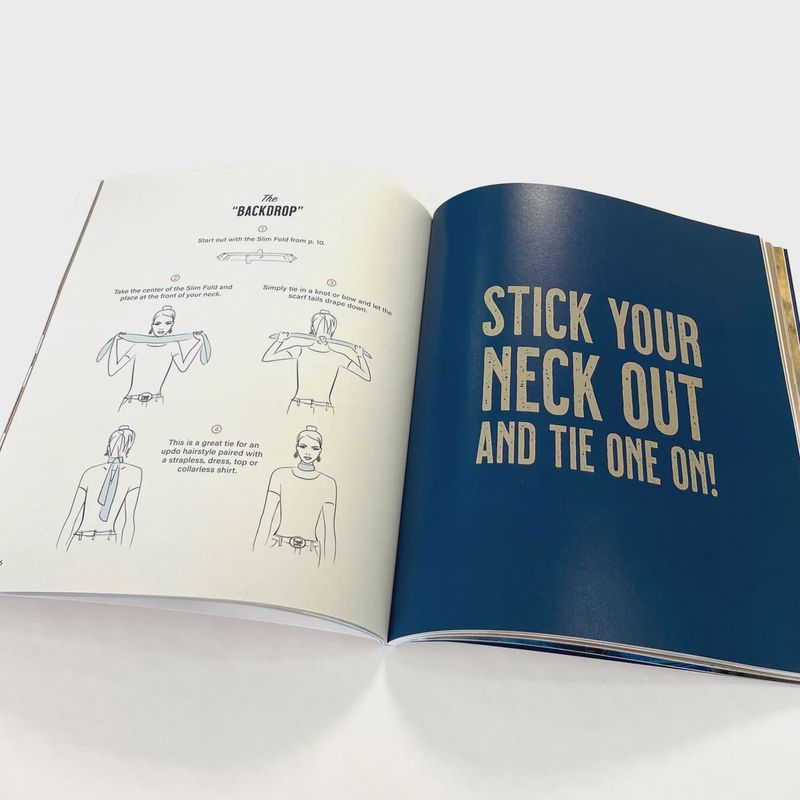 How to Tie Book by Fringe Scarves