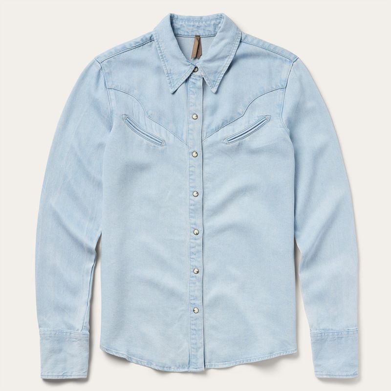 Arrow Pocket Denim Shirt - Women's - Stetson