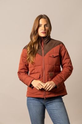 Lenora Jacket - Burnt Red - Women&#39;s - Kimes Ranch