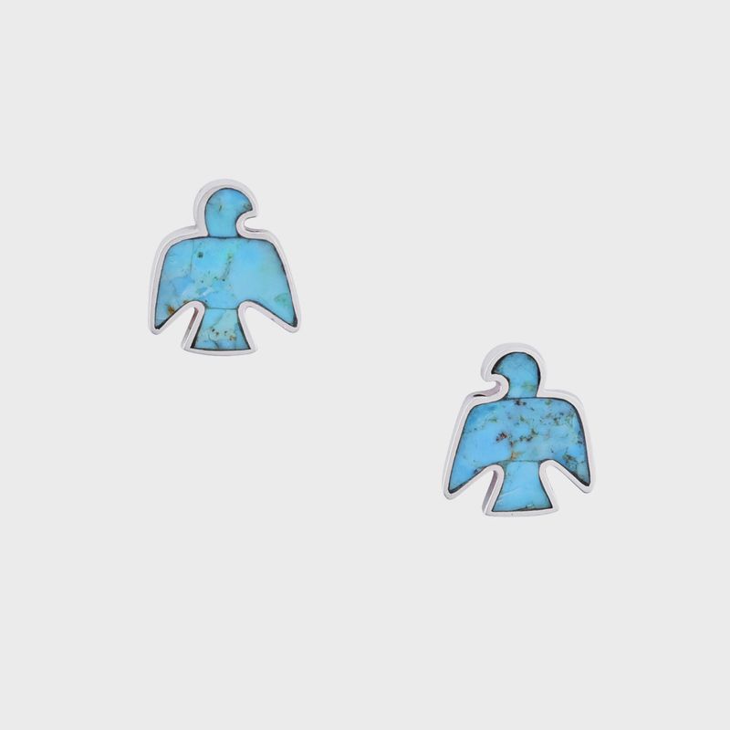 Peyote Bird Stud Earrings Large - Peyote Bird
