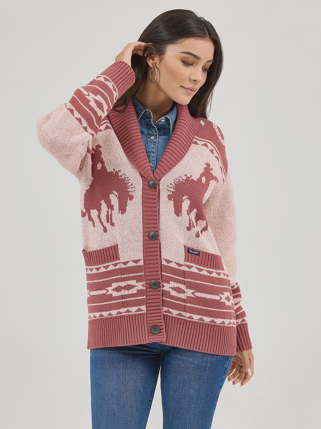 Women&#39;s Wrangler Retro Western Cardigan